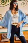 Batwing Sleeve Cozy Cardigan