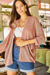 Batwing Sleeve Cozy Cardigan