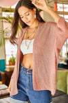 Batwing Sleeve Cozy Cardigan