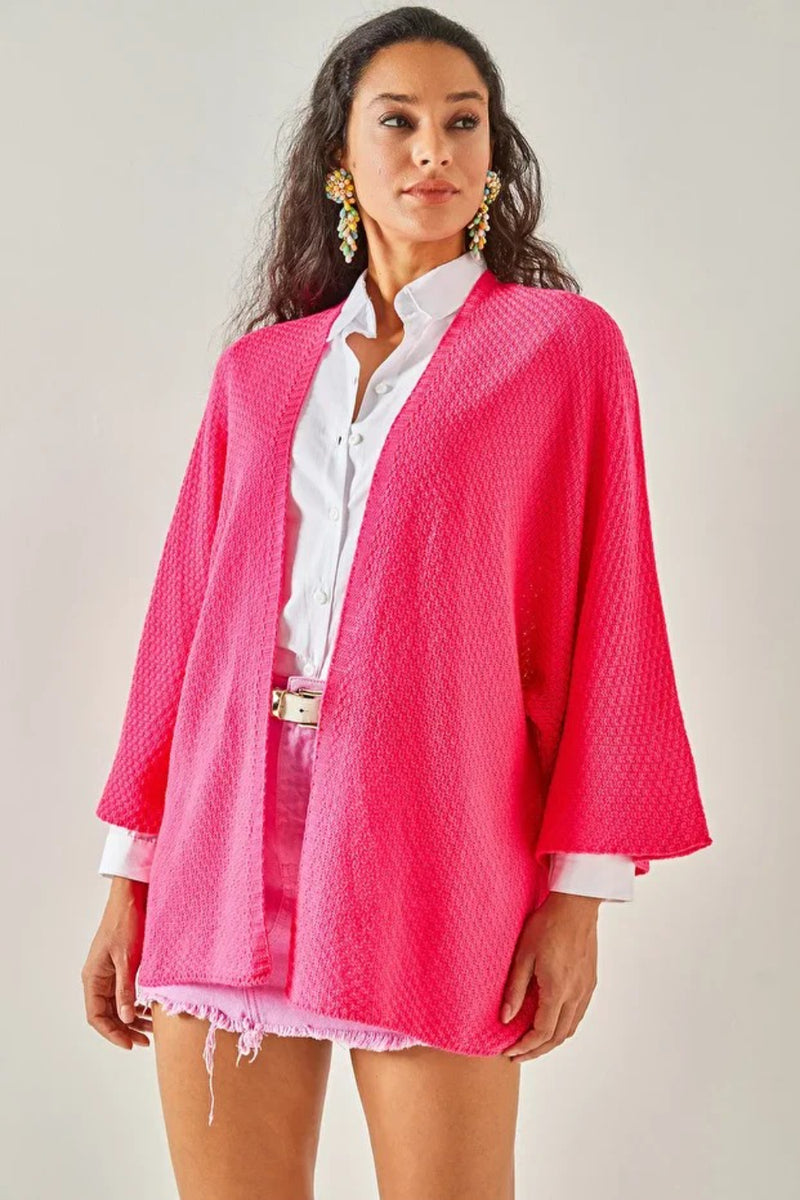 Batwing Sleeve Cozy Cardigan