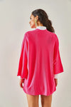 Batwing Sleeve Cozy Cardigan