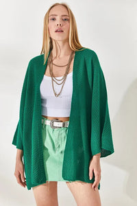 Batwing Sleeve Cozy Cardigan