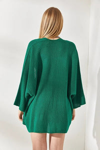 Batwing Sleeve Cozy Cardigan