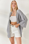 Batwing Sleeve Cozy Cardigan