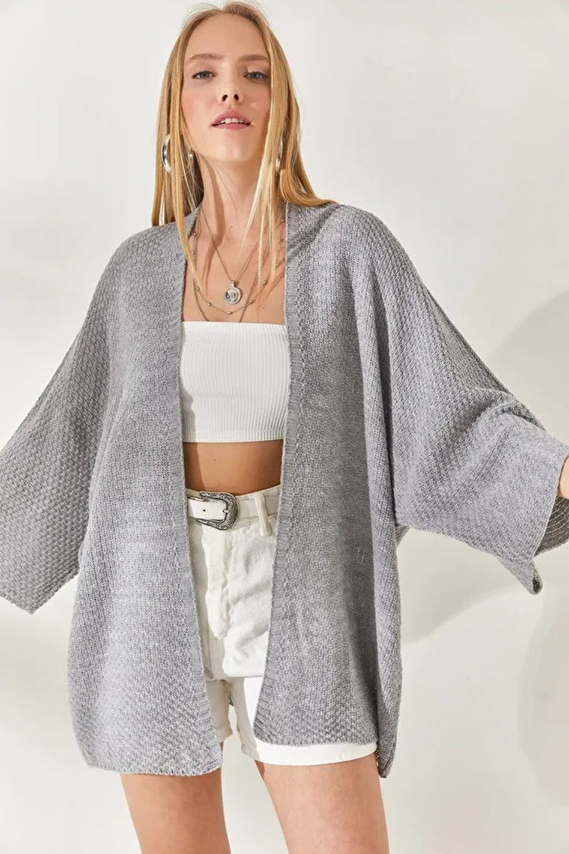 Batwing Sleeve Cozy Cardigan