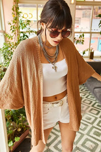 Batwing Sleeve Cozy Cardigan