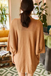 Batwing Sleeve Cozy Cardigan