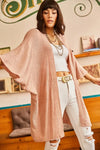 Batwing Sleeve Cozy Cardigan