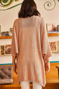 Batwing Sleeve Cozy Cardigan