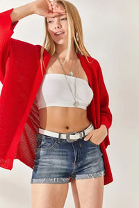Batwing Sleeve Cozy Cardigan