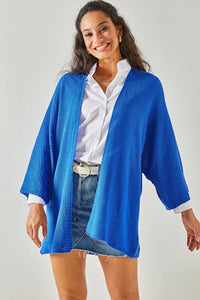 Batwing Sleeve Cozy Cardigan