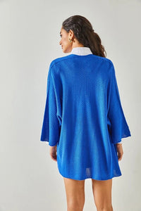 Batwing Sleeve Cozy Cardigan