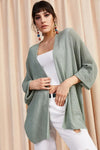 Batwing Sleeve Cozy Cardigan