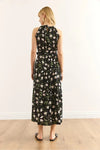 Halter Neck Belted Midi Dress
