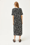 Oversized Cotton Dress with Side Slit
