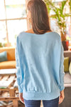 Boat Neck Loose Knit Sweater