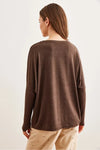 Crew Neck Batwing Wool Sweater
