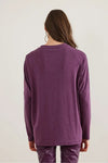 Crew Neck Batwing Wool Sweater