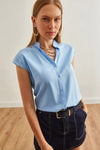 Sleeveless V-Neck Shirt