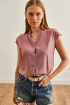 Sleeveless V-Neck Shirt
