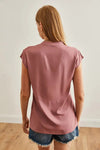Sleeveless V-Neck Shirt