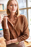 Fine Ribbed Corduroy Shirt