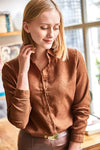 Fine Ribbed Corduroy Shirt