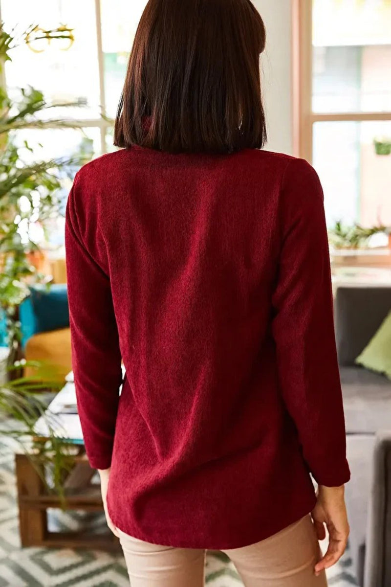 Fine Ribbed Corduroy Shirt