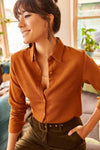 Fine Ribbed Corduroy Shirt