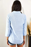 Roll-Up Sleeve Linen Shirt