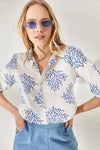Roll-Up Sleeve Linen Shirt