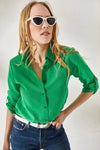 Roll-Up Sleeve Linen Shirt