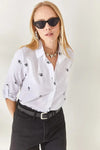 Roll-Up Sleeve Linen Shirt