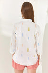 Roll-Up Sleeve Linen Shirt