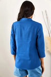 Roll-Up Sleeve Linen Shirt
