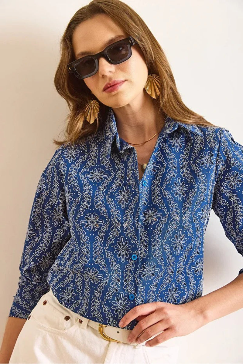 Shirt with Lace Details