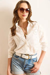 Shirt with Lace Details