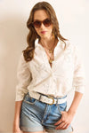Shirt with Lace Details