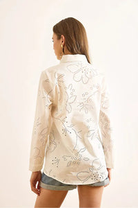 Shirt with Lace Details