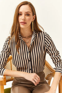Striped Woven Shirt