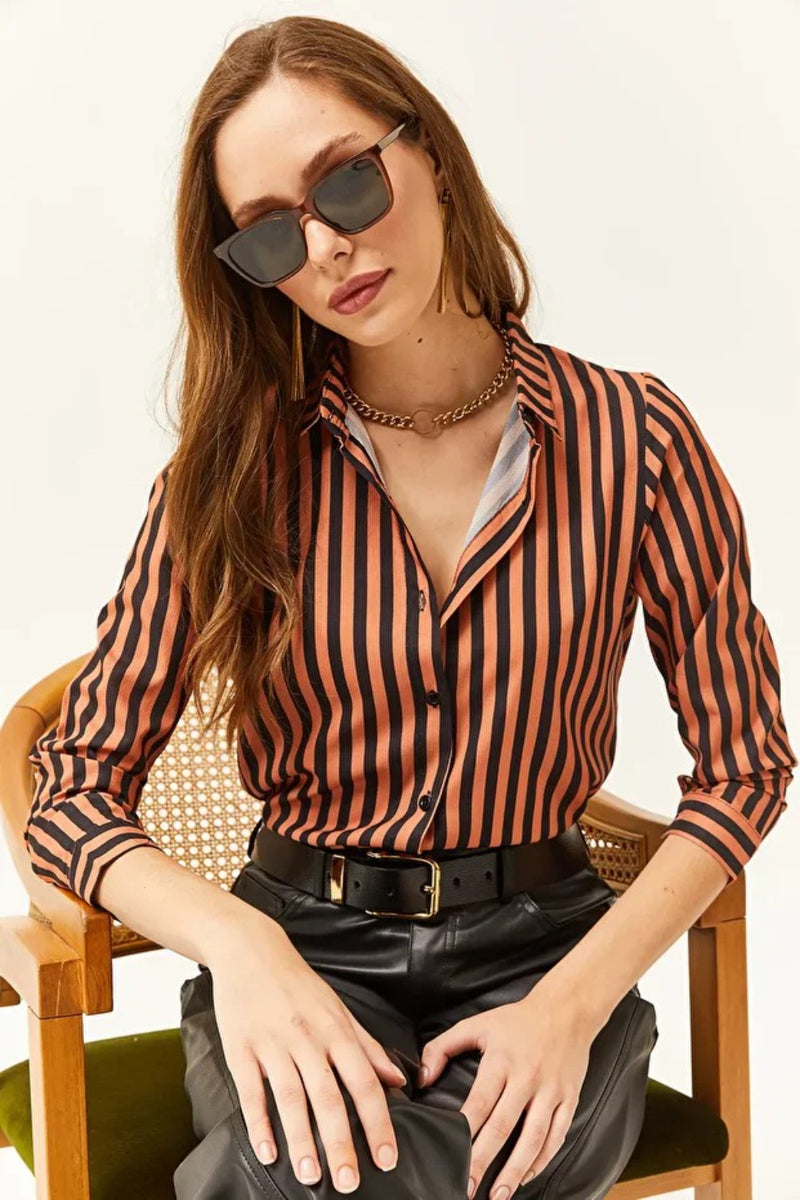 Striped Woven Shirt