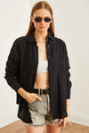 Oversized Basic Muslin Shirt