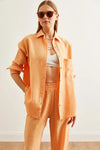 Oversized Basic Muslin Shirt