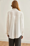 Oversized Basic Muslin Shirt