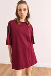 100% Cotton T-Shirt with Side Buttons