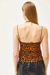 Cowl Neck Spaghetti Strap Blouse