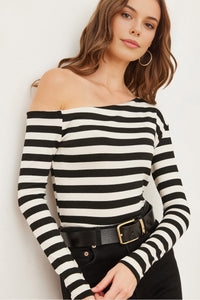 Premium Soft Touch Boat Neck Stretch Blouse