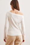 Premium Soft Touch Boat Neck Stretch Blouse