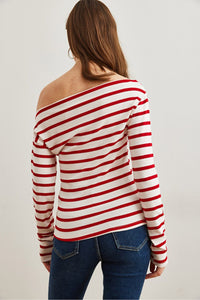 Premium Soft Touch Boat Neck Stretch Blouse
