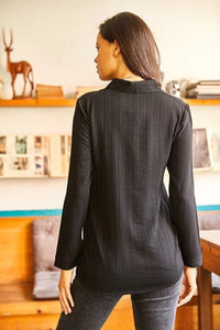 Jacquard Textured Woven Shirt